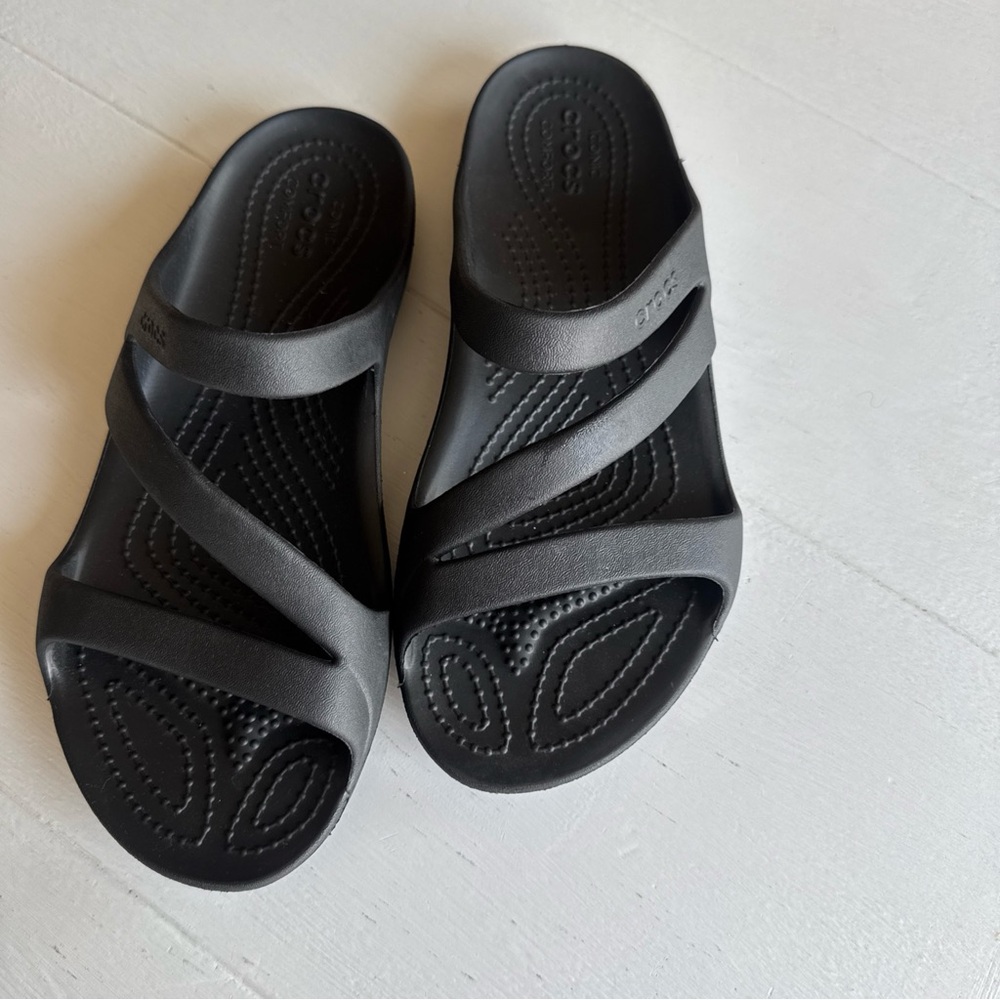 CROCS Black Women's Sandals